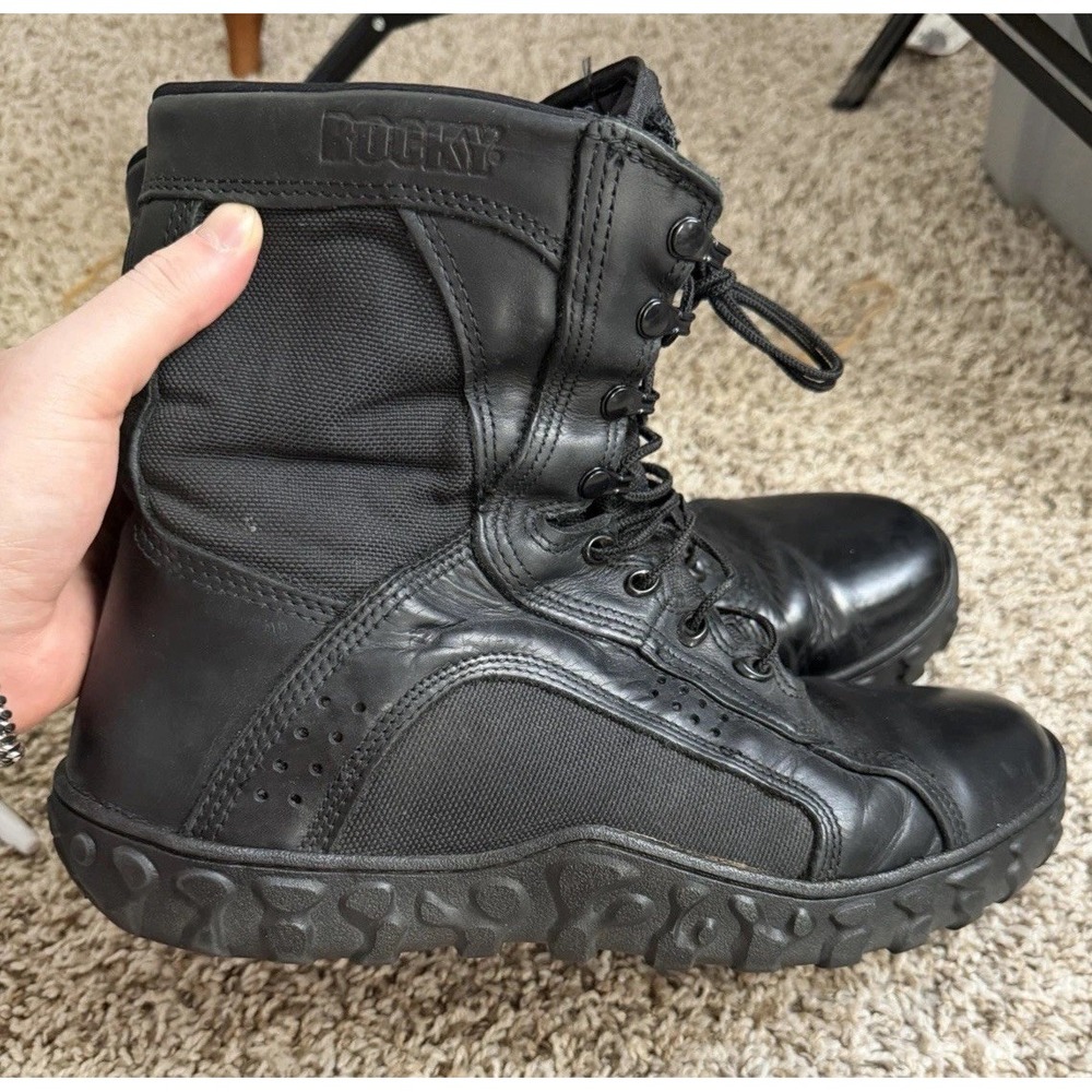 Rocky S2V Special Ops Boots Black Tactical Military‎ Combat Men's 12.5